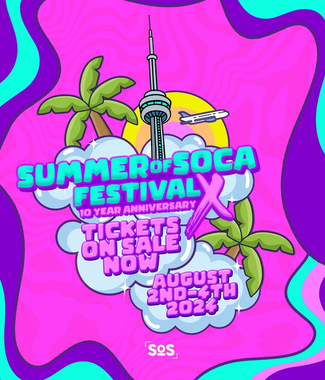 SUMMER OF SOCA FESTIVAL | SOS FEST X - 10 YEAR ANNIVERSARY