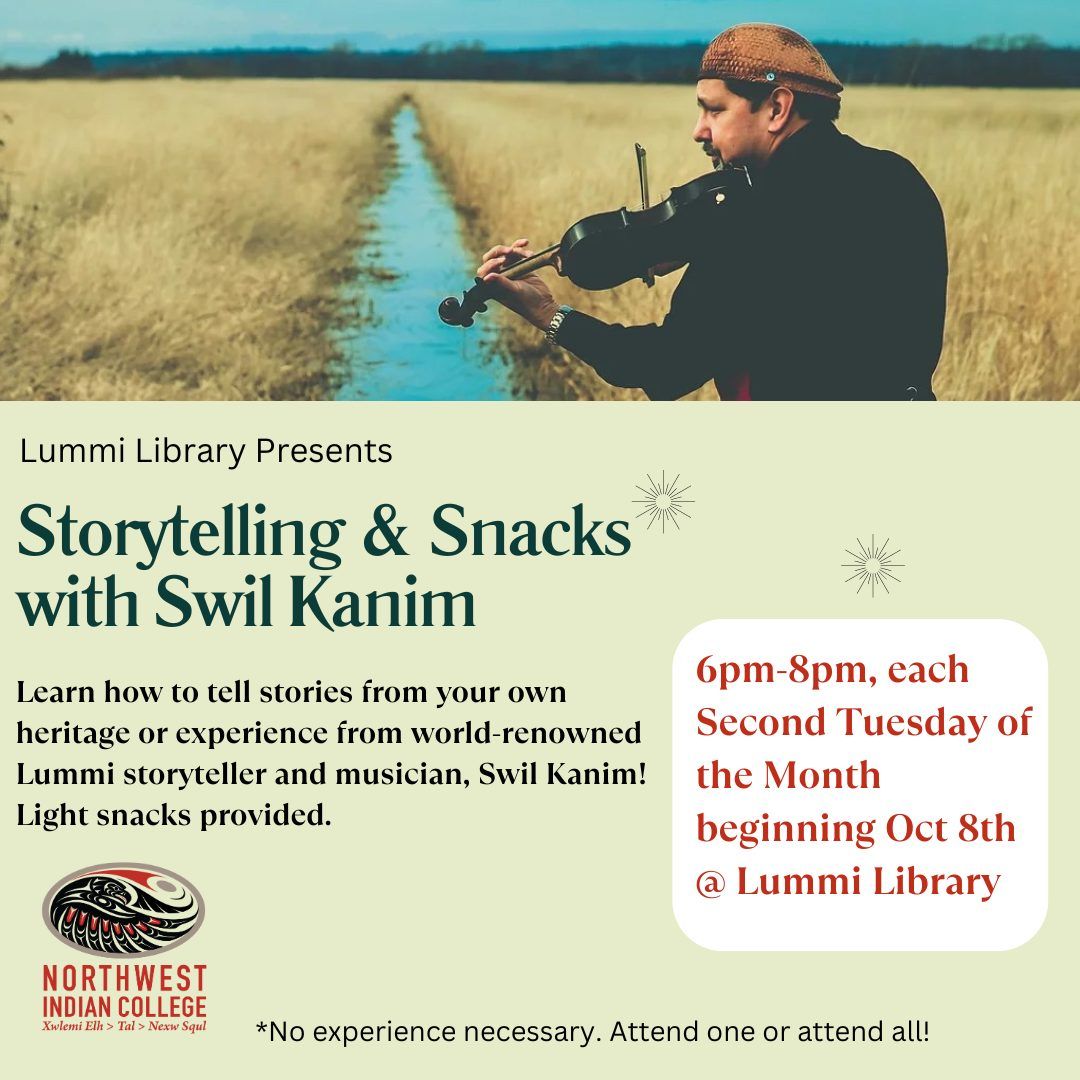 Storytelling and Snacks with Swil Kanim