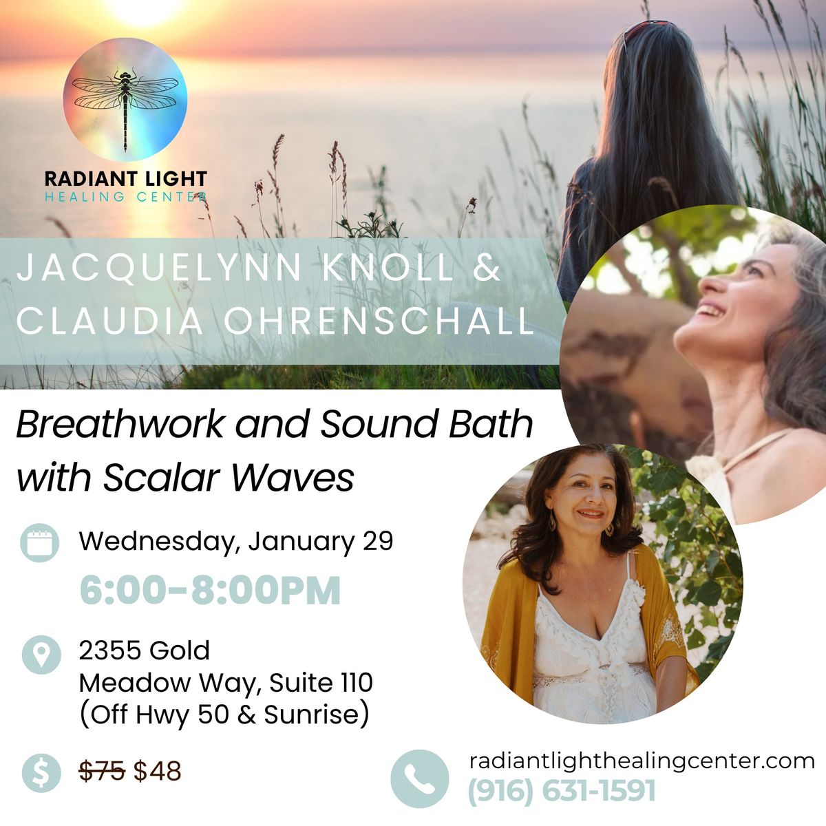 Breathwork and Sound Bath with Scalar Waves