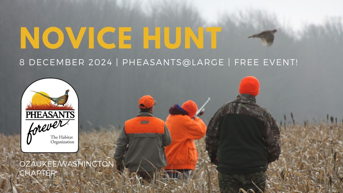 2024 Novice Pheasant Hunt