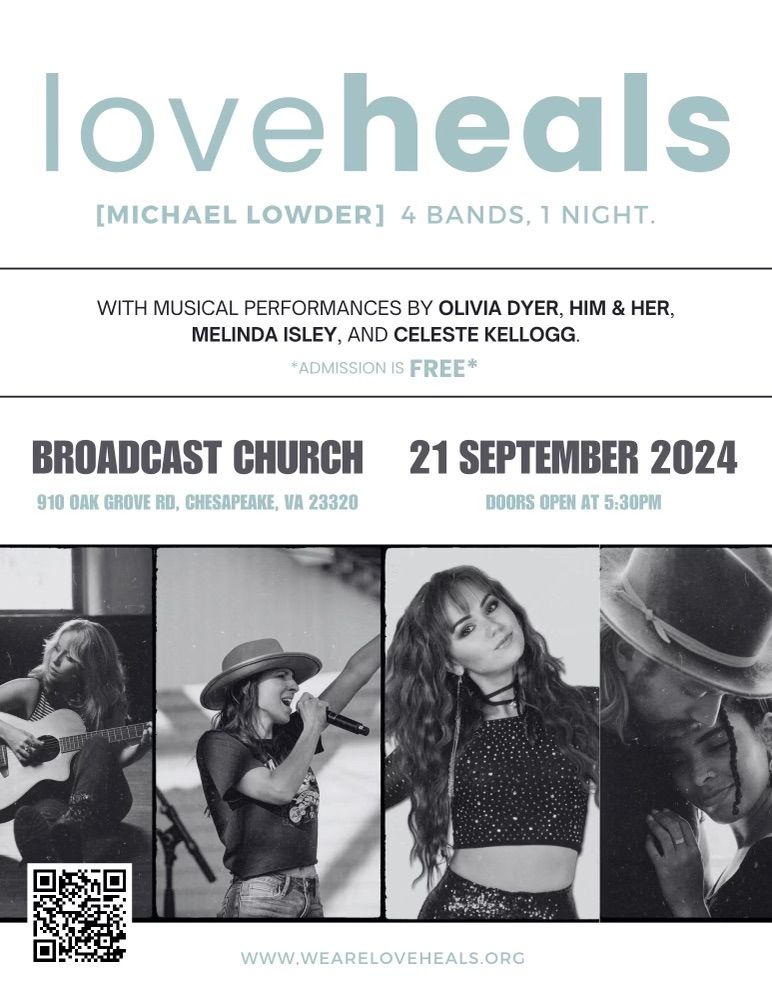 Love Heals: Michael Lowder of PiN Ministry w\/ Celeste Kellogg & more 