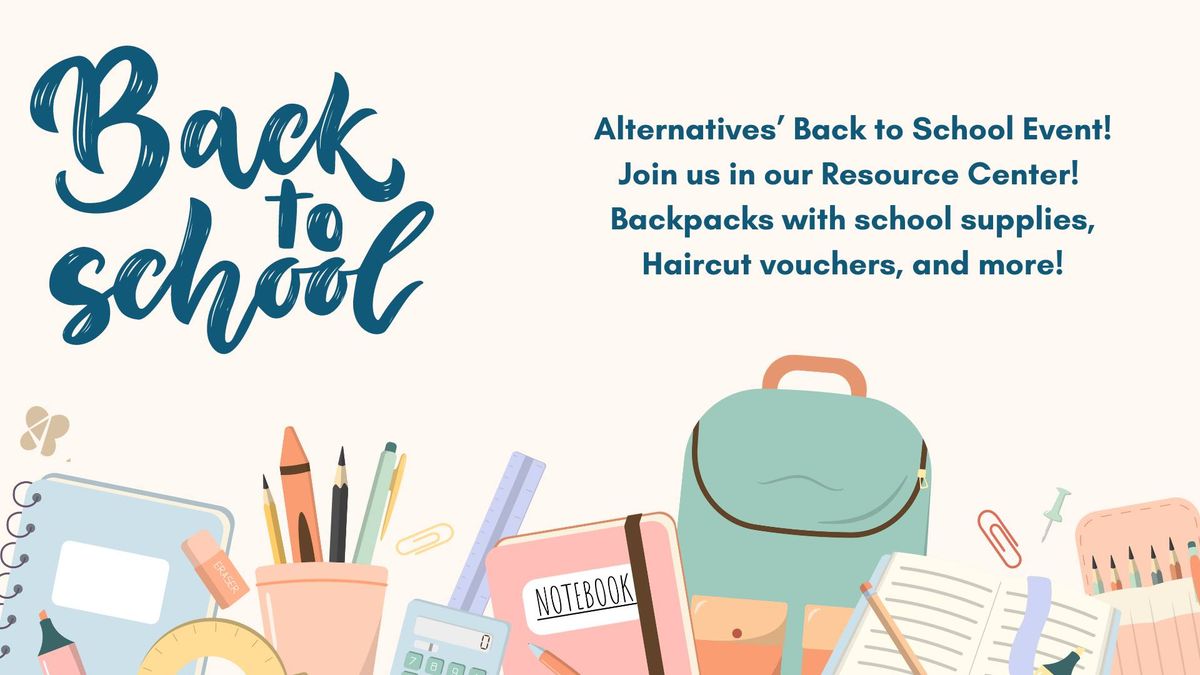 Back to School: Barbers and Back-Packs