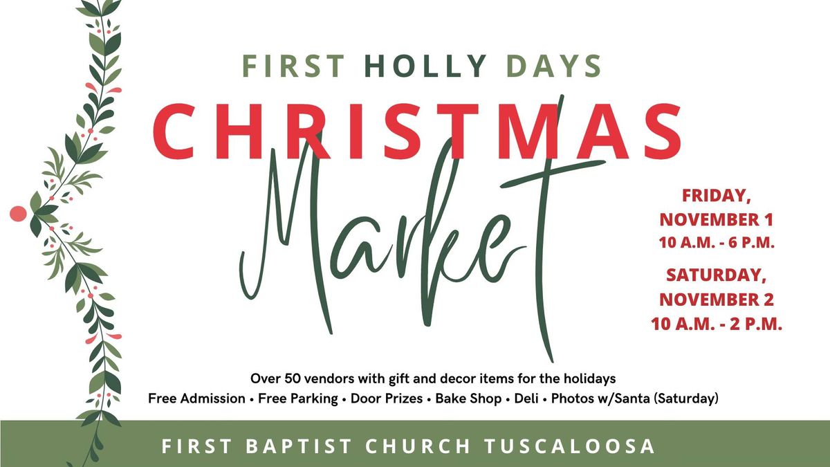 2024 First Holly Days Christmas Market