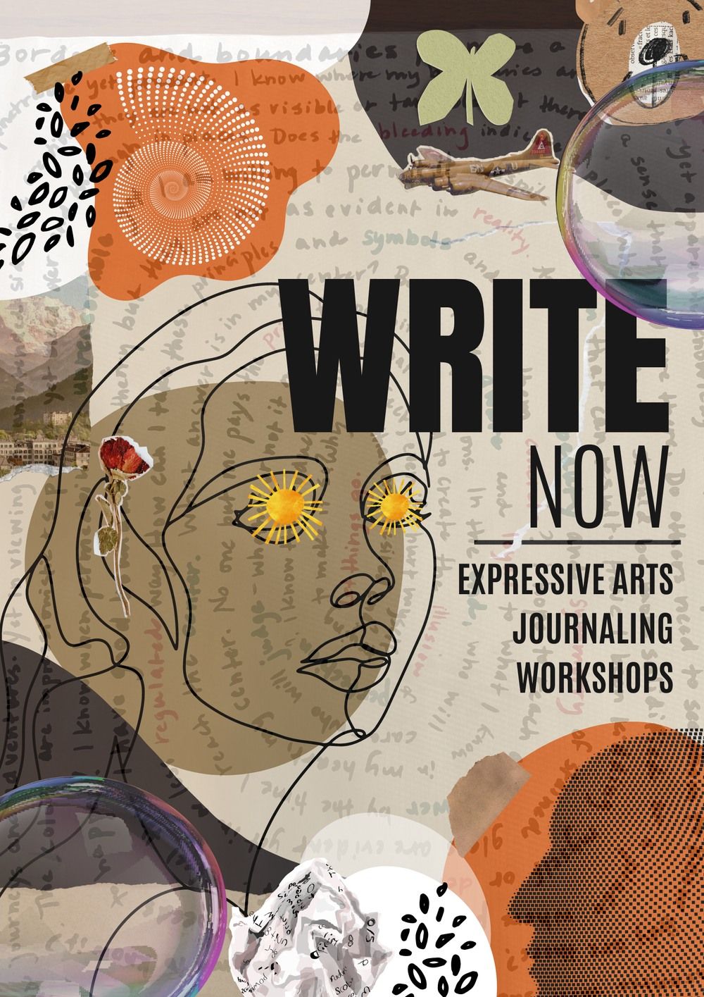 Write Now: Expressive Arts Journaling Workshops