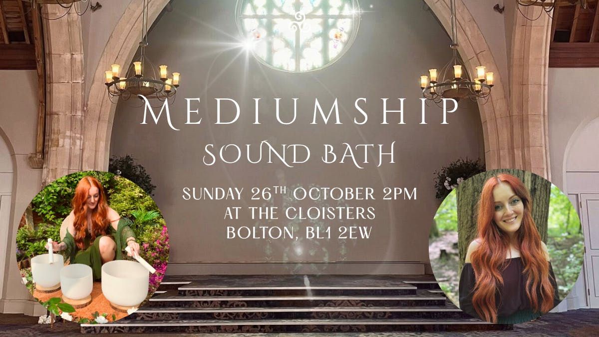 MEDIUMSHIP SOUND BATH &amp; FIRE CEREMONY