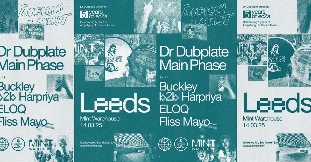 5yr ec2a: MainPhase + Dr Dubplate + ELOQ + Fliss Mayo + Buckley b2b harpriya