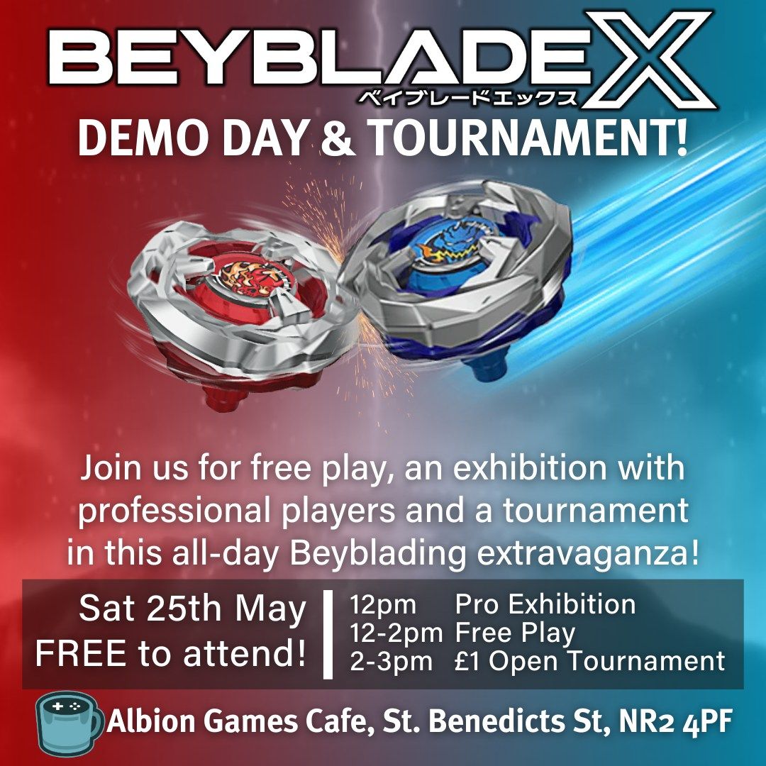 BeyBlade X - Demo Day & Exhibition