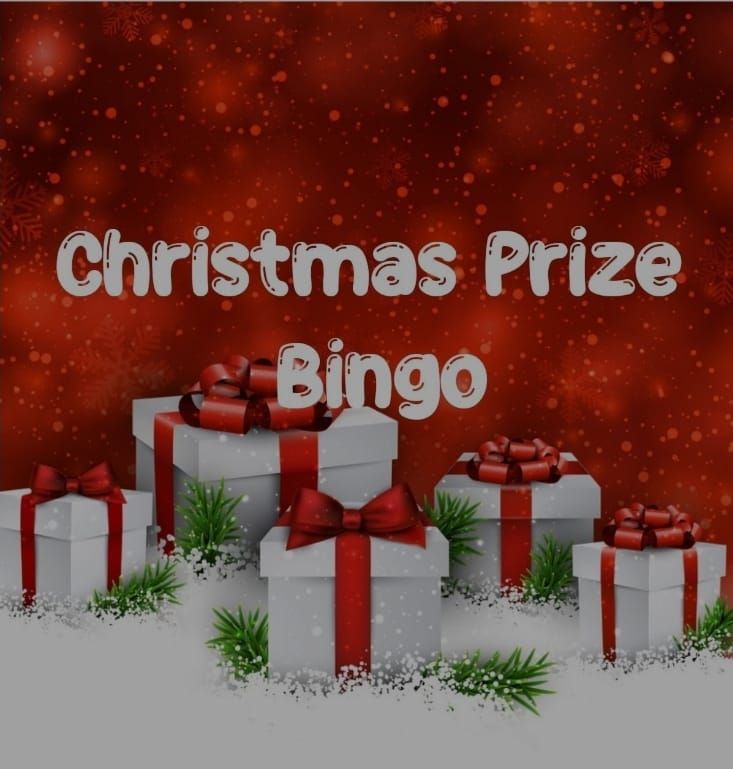 Christmas Prize Bingo for Cancer Research UK 