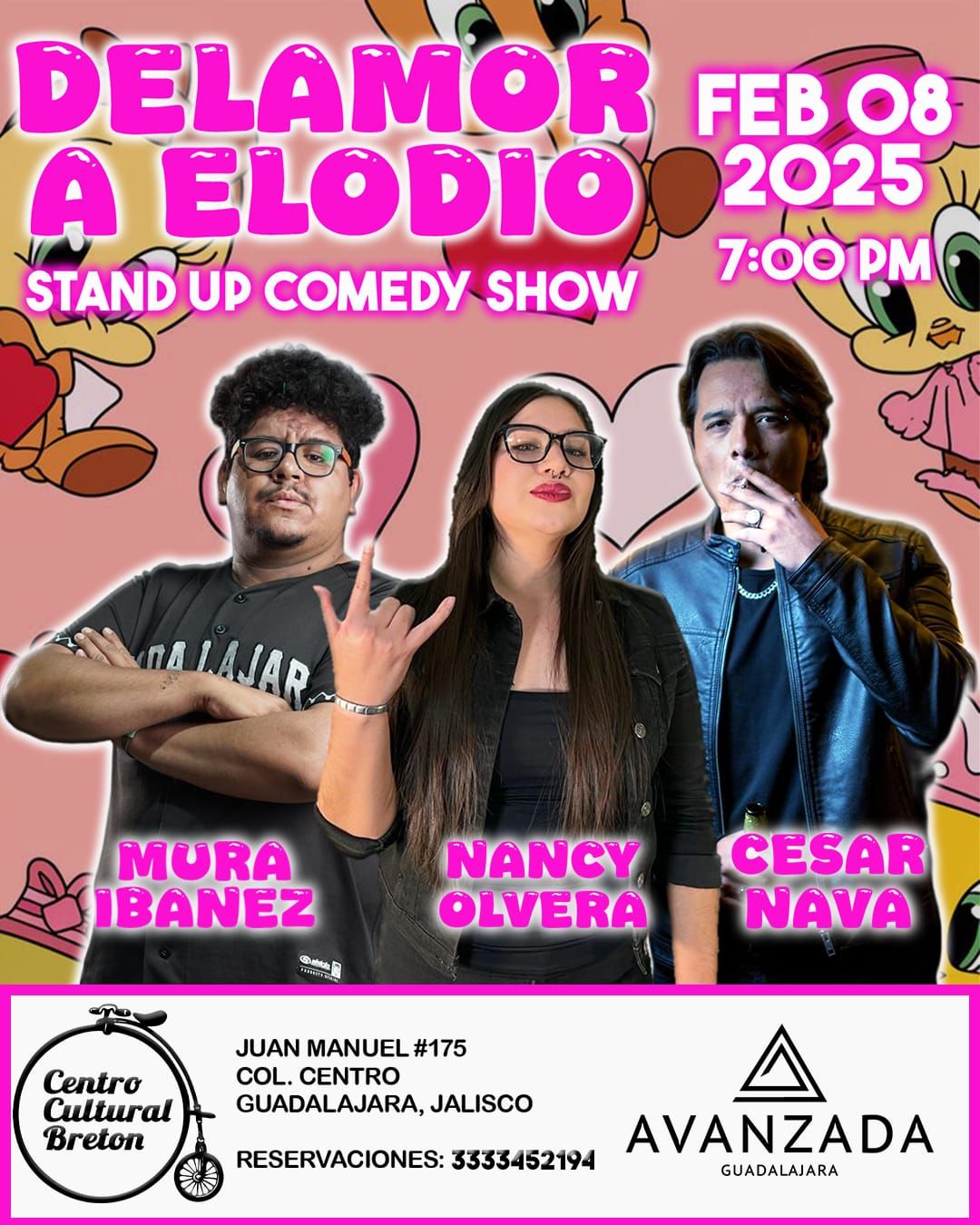 Stand up Comedy show: Delamor a Elodio