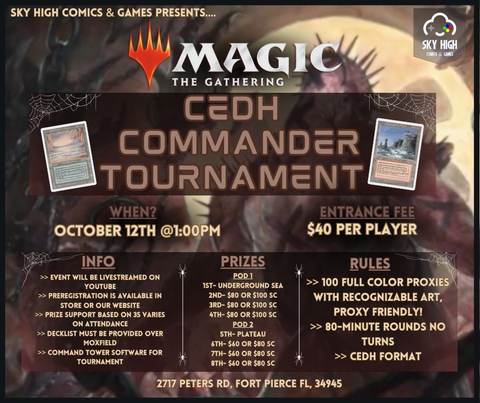 October 12th CEDH Fully Proxies Tournament 