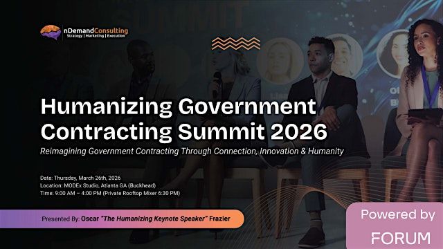 Humanizing Government Contracting Summit 2026