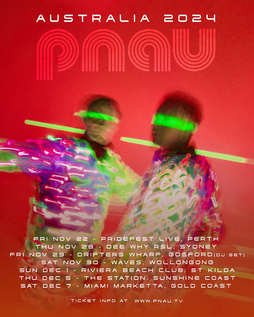 PNAU Australia 2024 plus guests