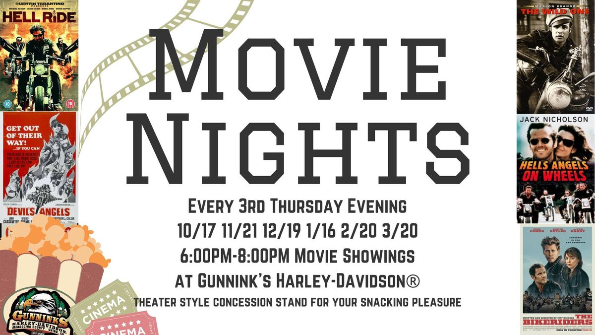 Gunnink's Harley-Davidson Movie Nights