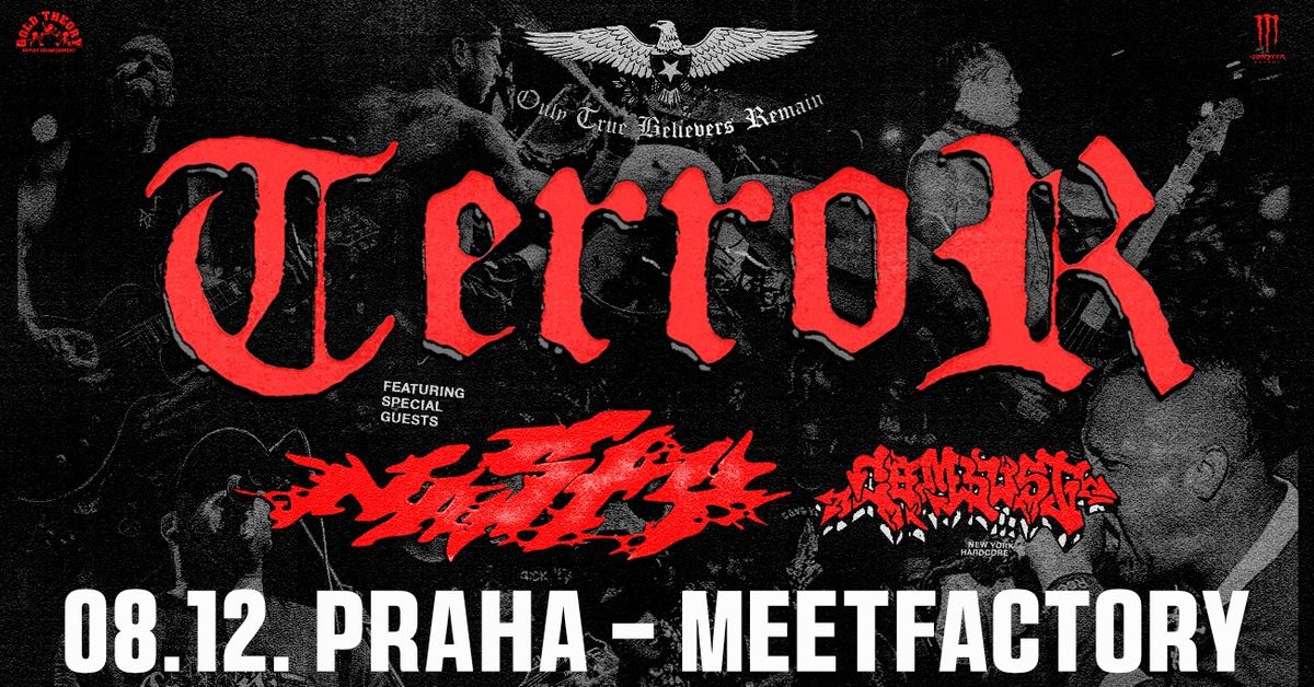 TERROR, NASTY, COMBUST - Praha