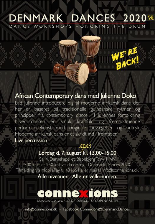 African Contemporary dans med Julienne Doko