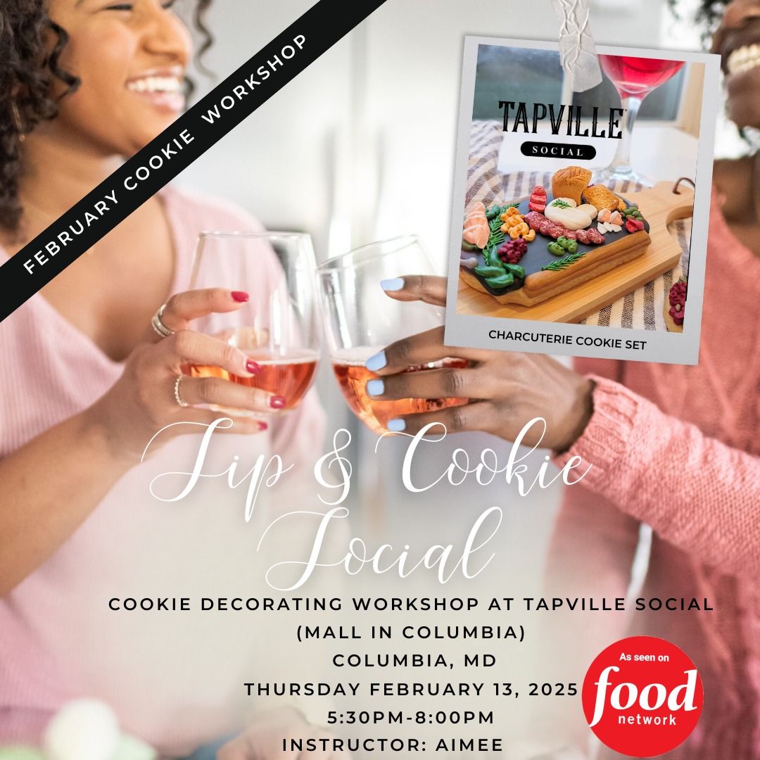 Cookie Decorating: Sip & Cookie Social at Tapville Social (Columbia, Maryland)- Columbia Mall 