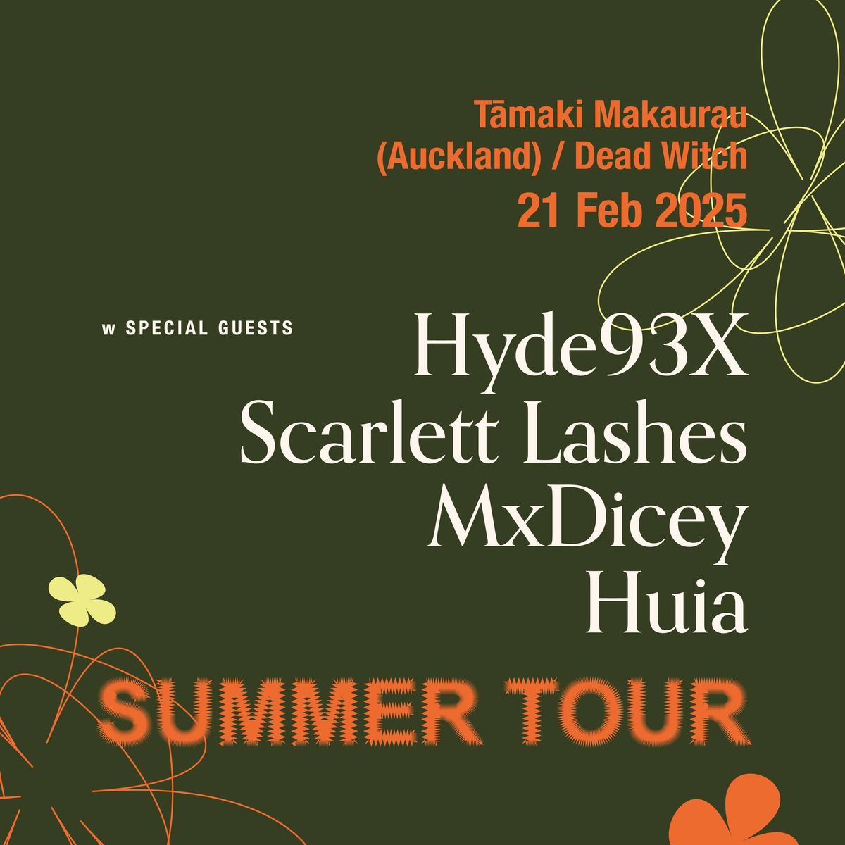 Vanessa Tottle Auckland Show Summer Tour 25 