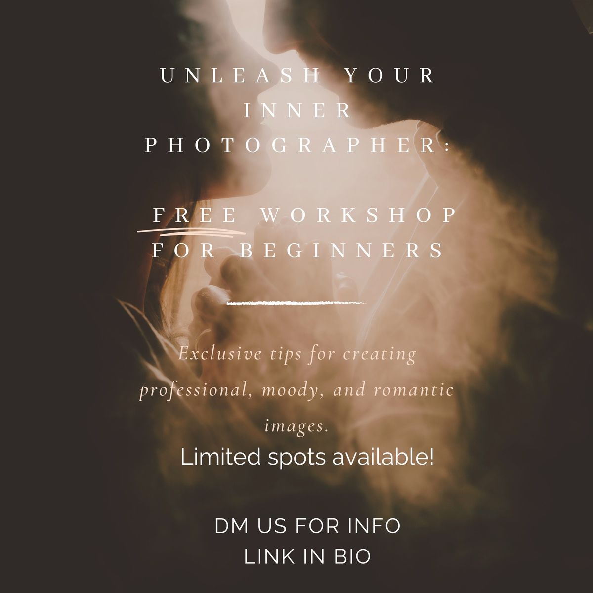 Free Beginner Photography Workshop