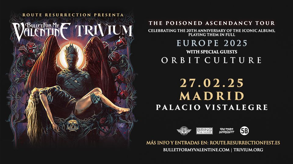 Route Resurrection: BFMV + Trivium (Madrid, 2024)