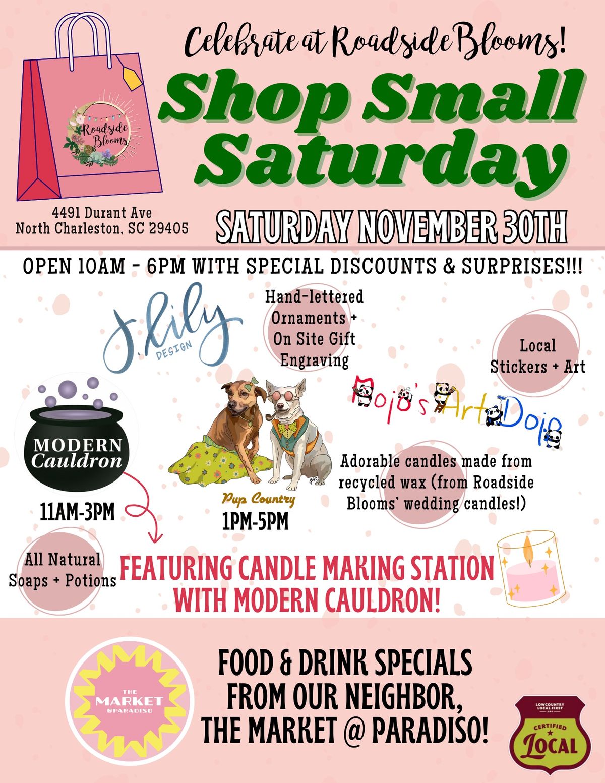 Shop Small Saturday!