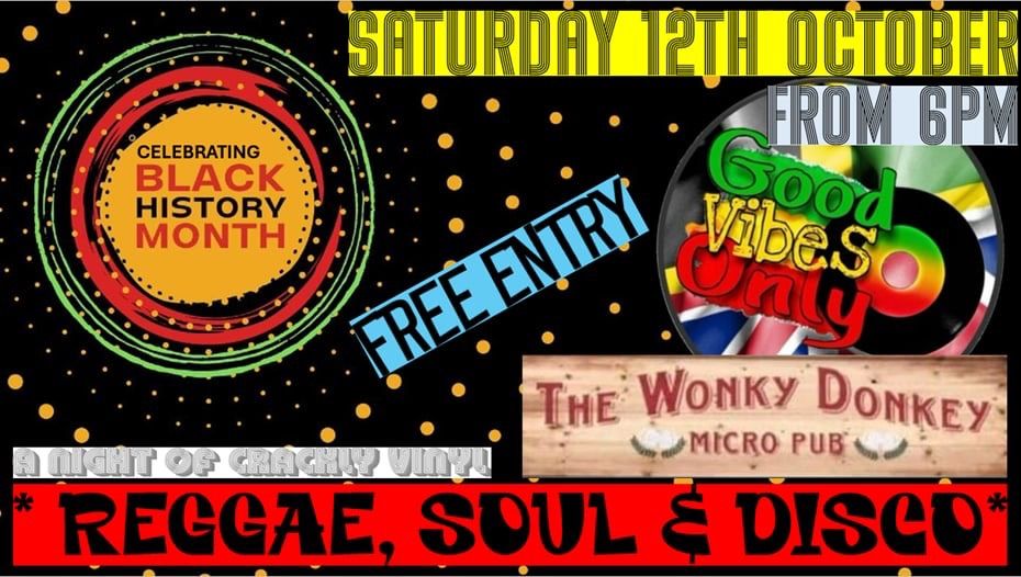 Reggae, Soul & Disco Vinyl Night