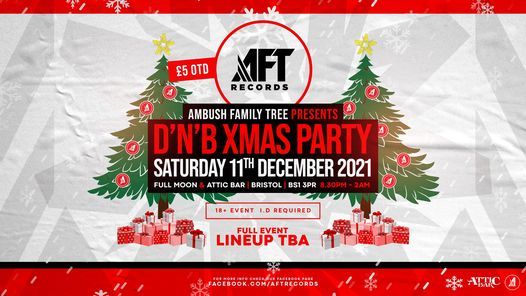 TONIGHT! AFT Xmas Bash, Limited, MC Jakes + Special guest