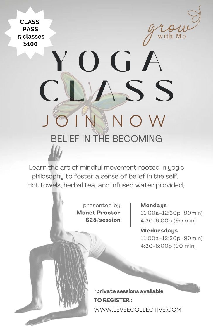 Yoga Class - Grow With Mo