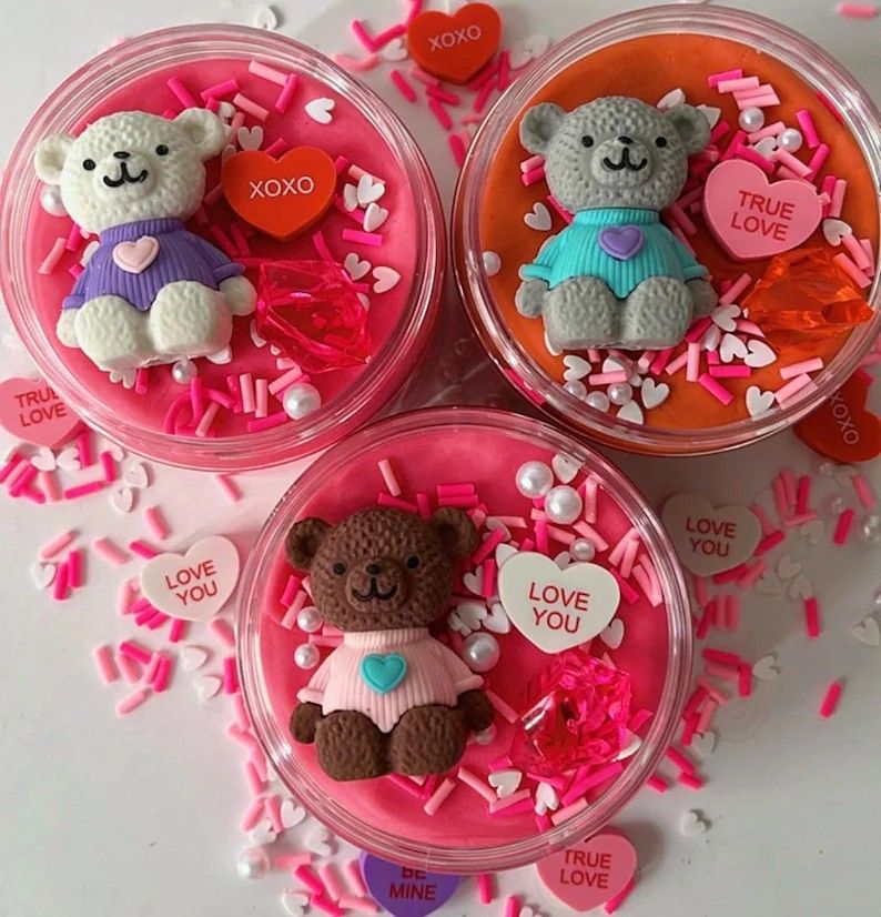 Beary Cute Playdoh Jars