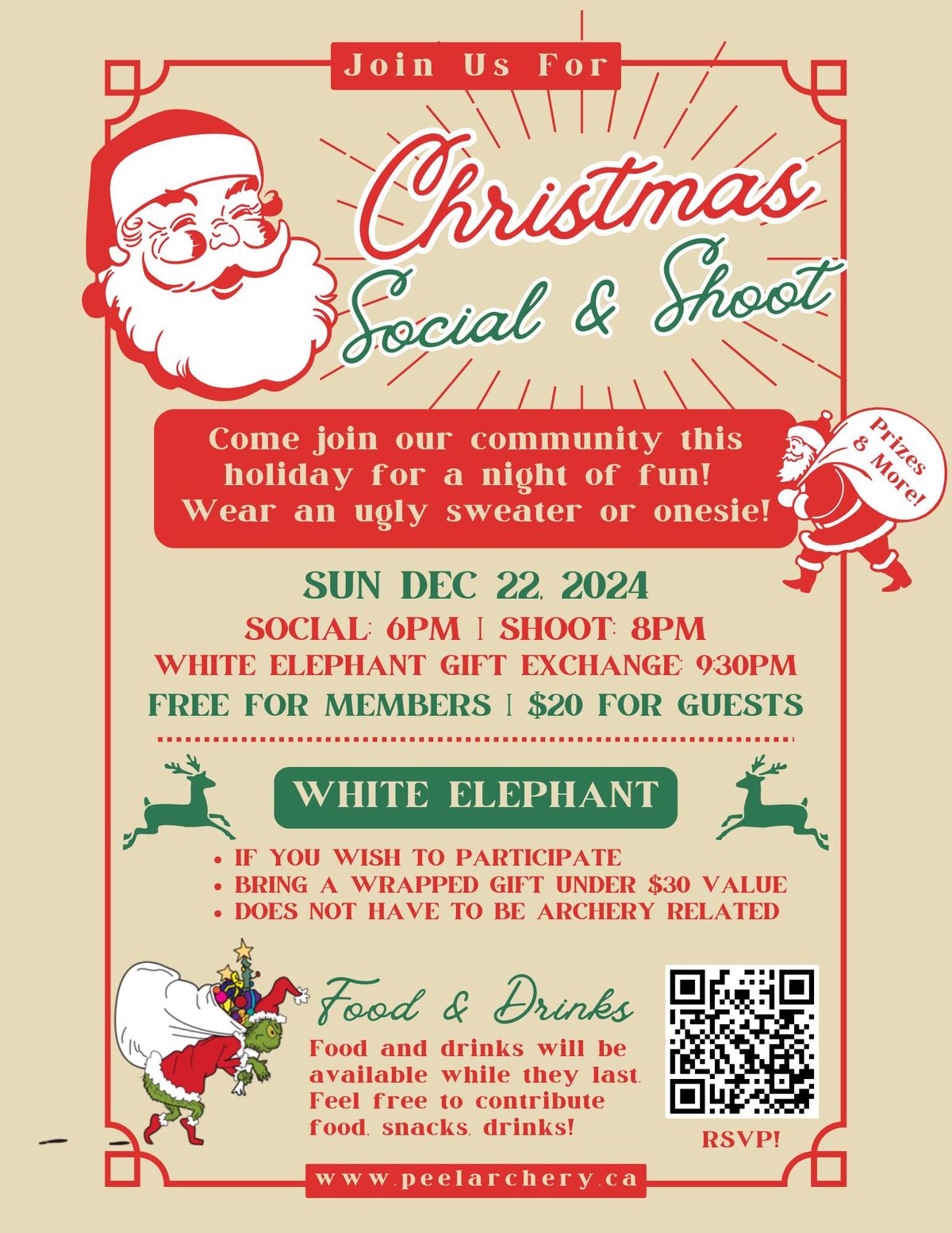 Christmas Social and Shoot