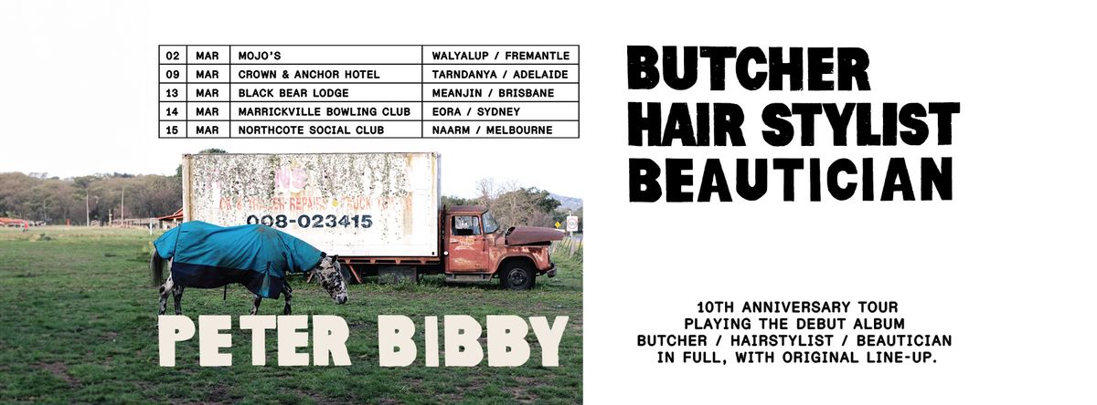 15 March | Butcher\/Hairstylist\/Beautician 10th Anniversary Tour | Naarm\/Melbourne