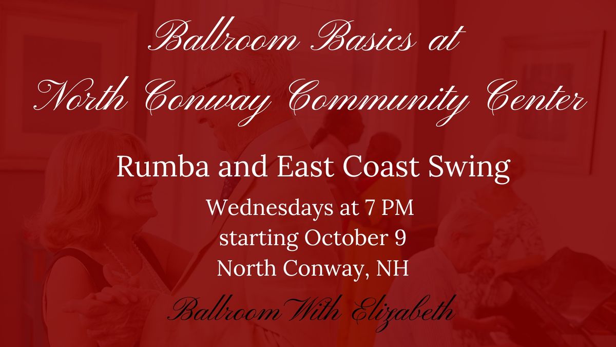 Ballroom Basics at NCCC: Rumba and East Coast Swing