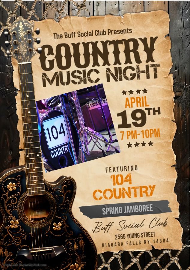 Country Music Night with 104 COUNTRY