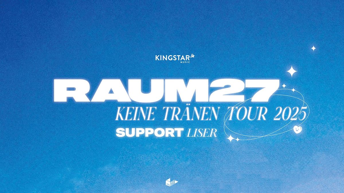 FM4 Indiekiste mit RAUM27 | Keine Tr\u00e4nen Tour 2025 | Wien