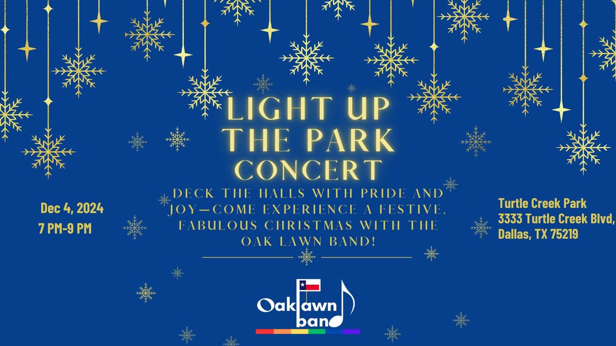 Light Up The Park Concert