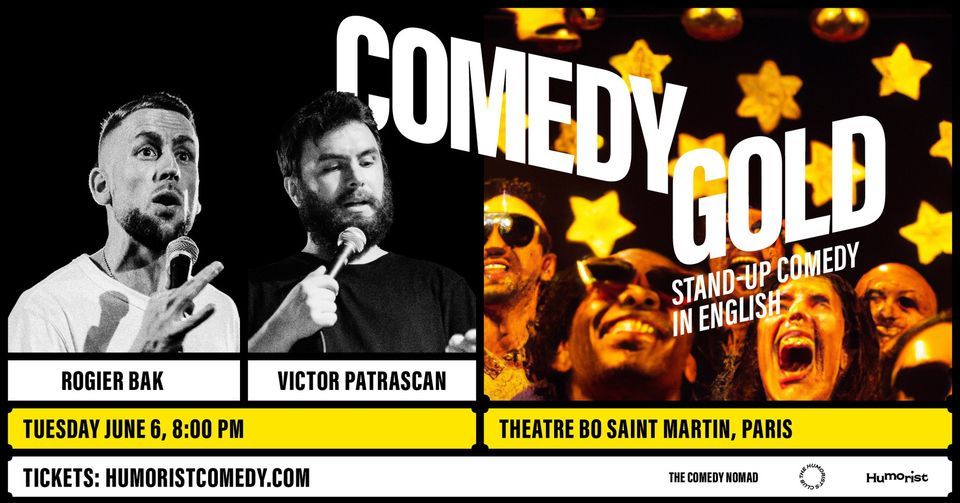 Comedy Gold \u2022 English Stand-Up Comedy in Paris