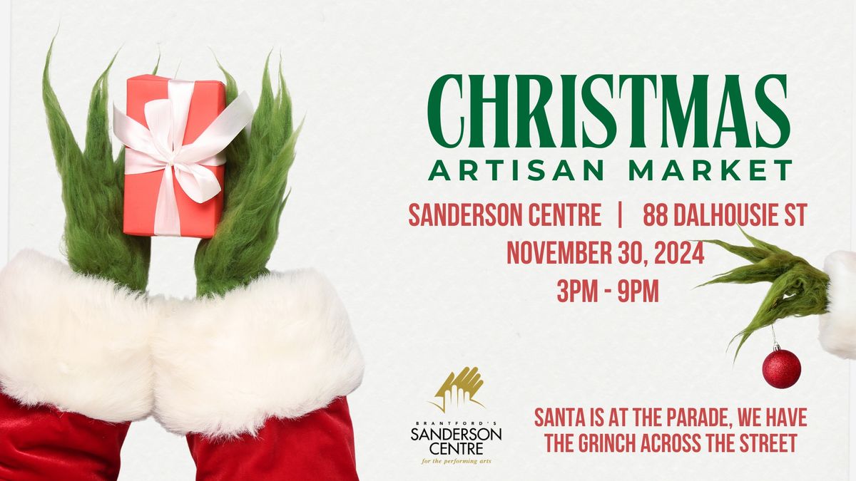 Christmas artisan market at Sanderson centre