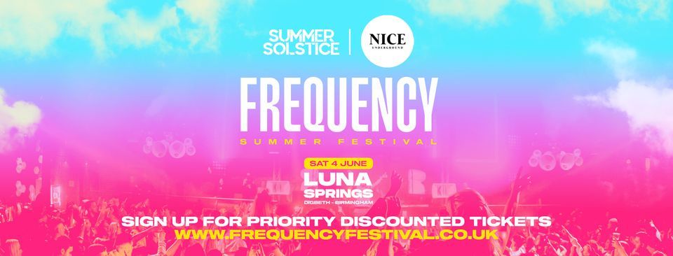 Frequency Summer Festival 2022 - Luna Springs - Digbeth Arena