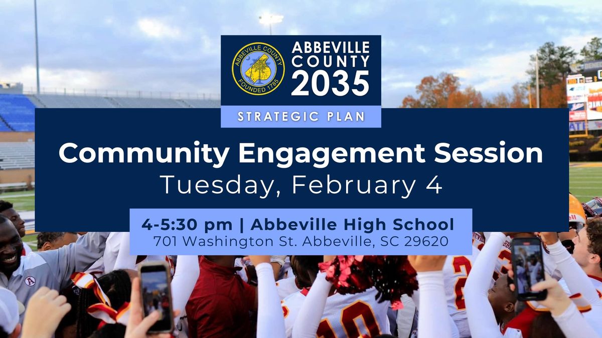 Community Engagement Session | Abbeville High School