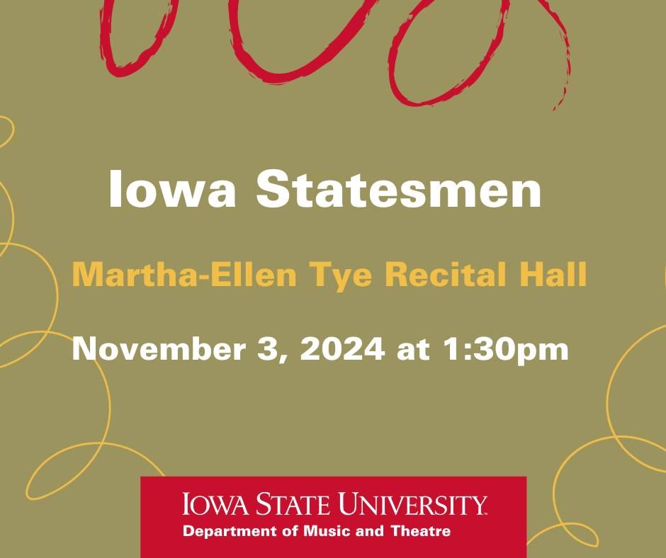 Iowa Statesmen Concert