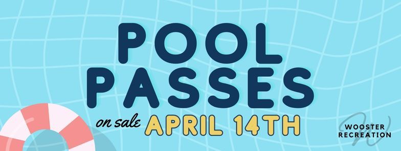 Pool Passes go on SALE!