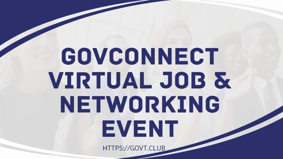 #GovConnect #GovernmentJobs #GovCareers #PublicSectorJobs #GovJobFair #Washington