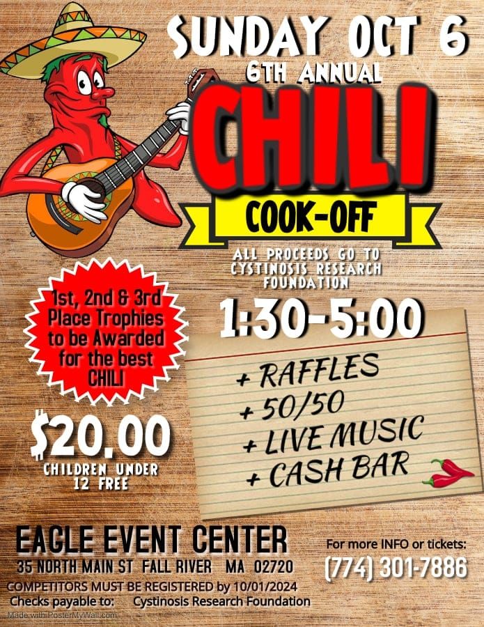 Chili Cook Off for Cystinosis Research 