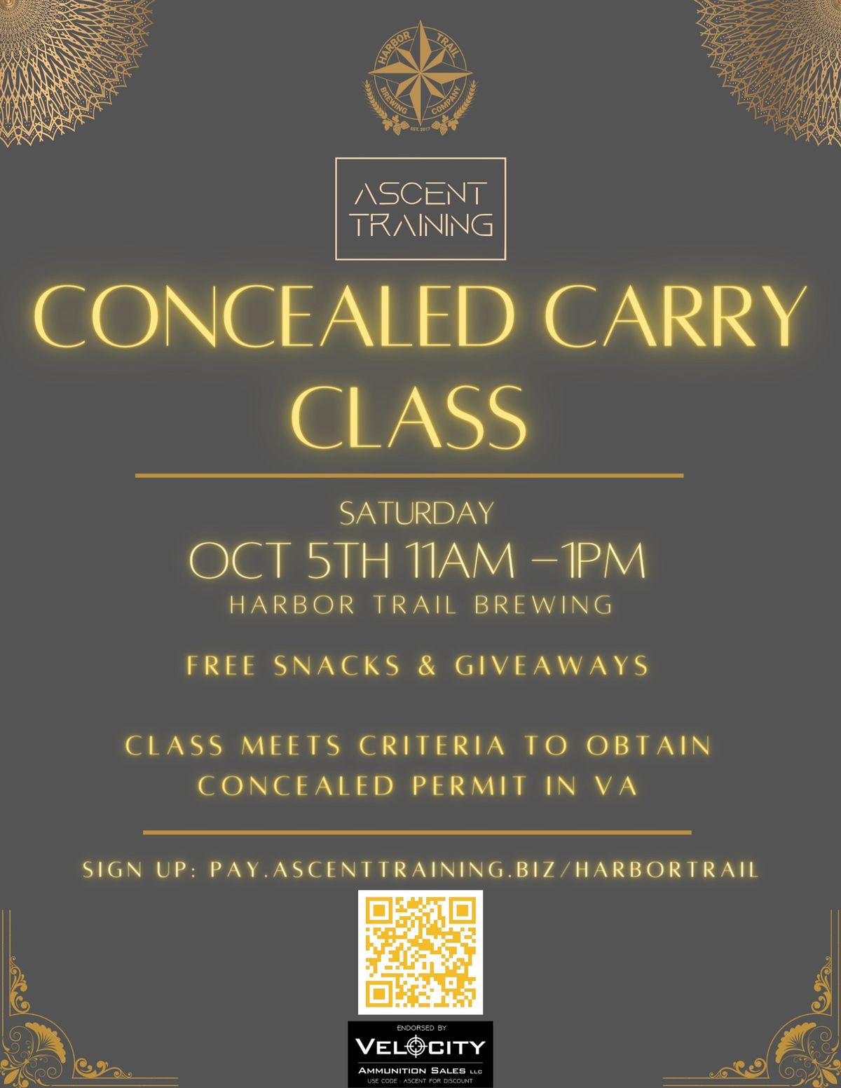 Ascent Conceal Carry Class