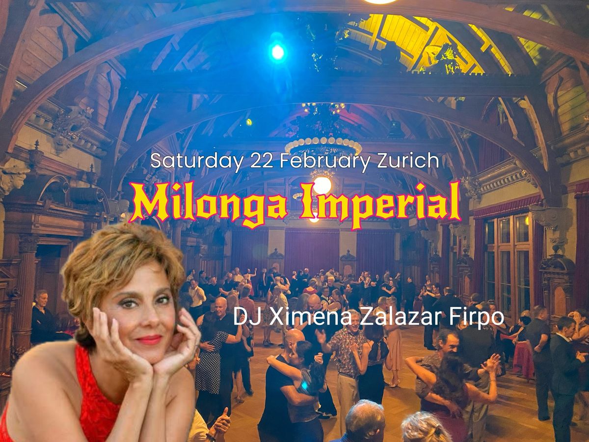 Milonga Imperial Zurich DJ Ximena Zalazar Firpo