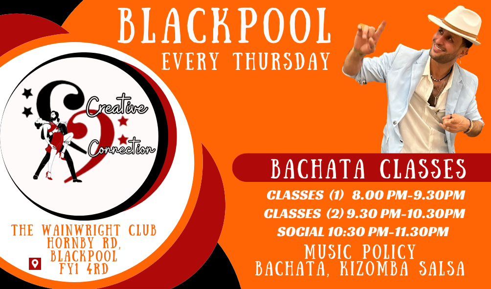 Blackpool, Creative Connection ,  Every Thursday Bachata Classes & Social