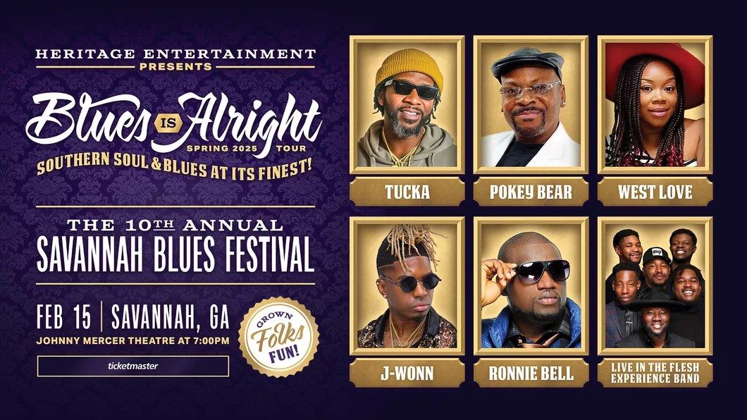 Savannah Blues Festival - Saturday Feb 15