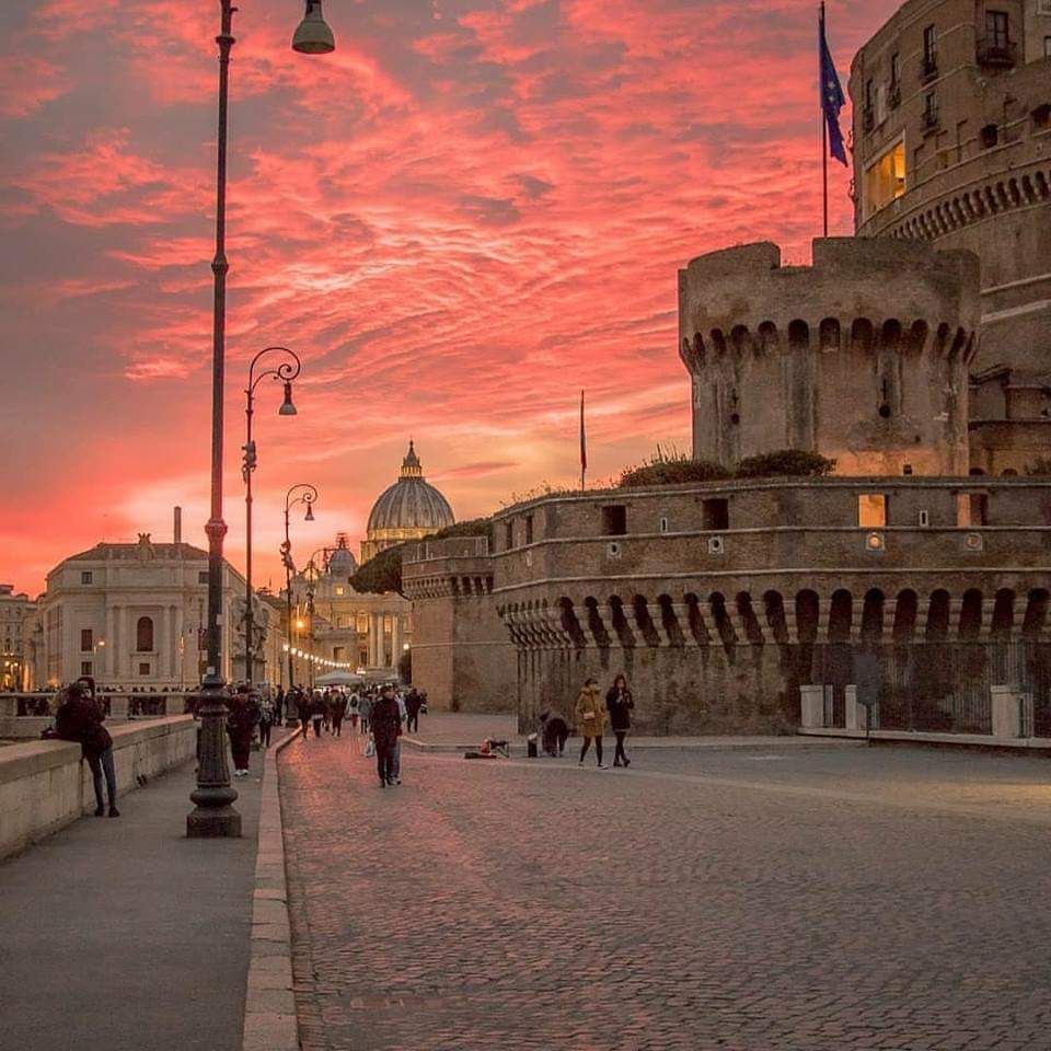 All'interno di Castel Sant'Angelo