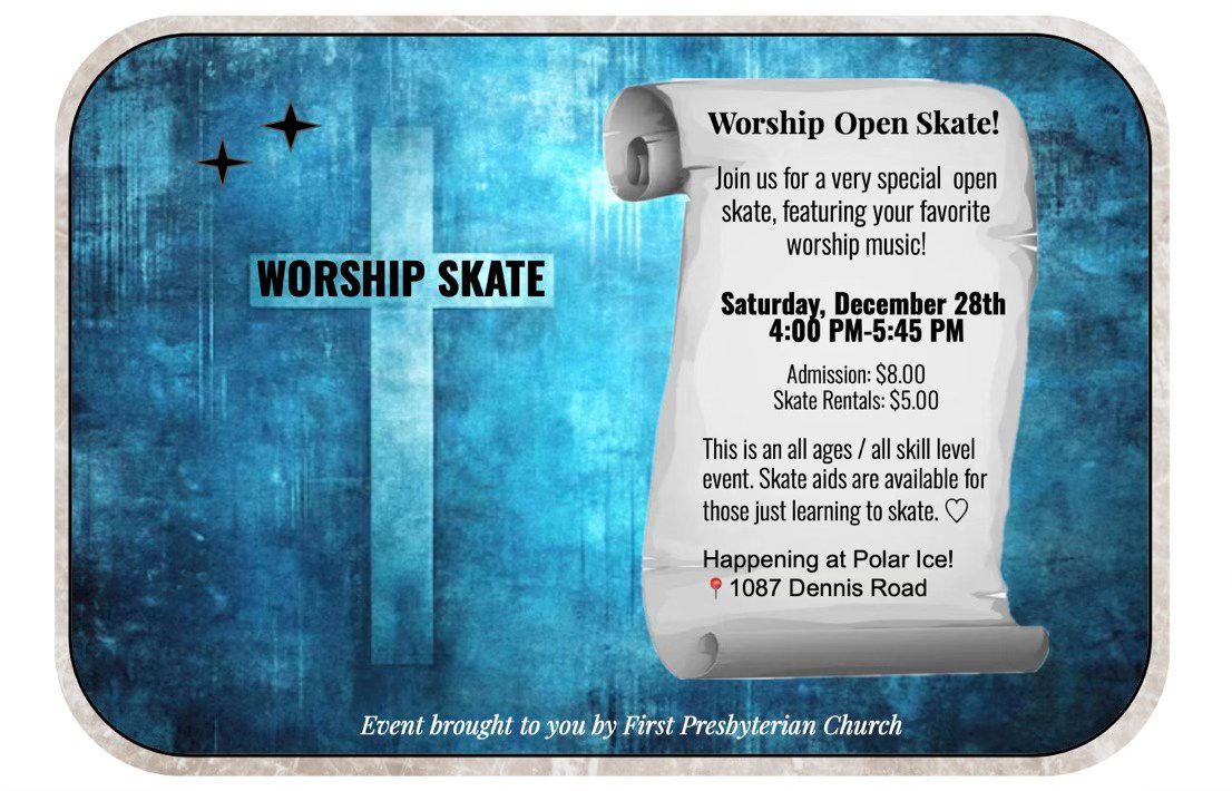 Worship Skate -- @ Polar ice! \ud83c\udfb6\u26f8\ufe0f