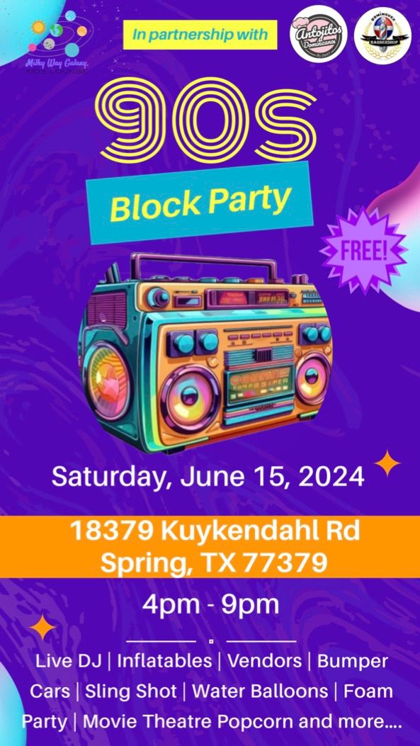 90s Block Party