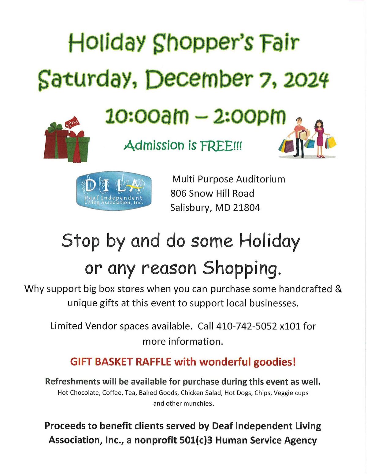 2024 Holiday Shoppers Fair